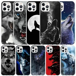 Angry Animal Wolf Fierce Phone Case For IPhone 16 17 17E 16E 15 14 Plus 13 Mini 12 11 Pro Max 7 8 + SE 2020 Air Soft TPU Cover 1