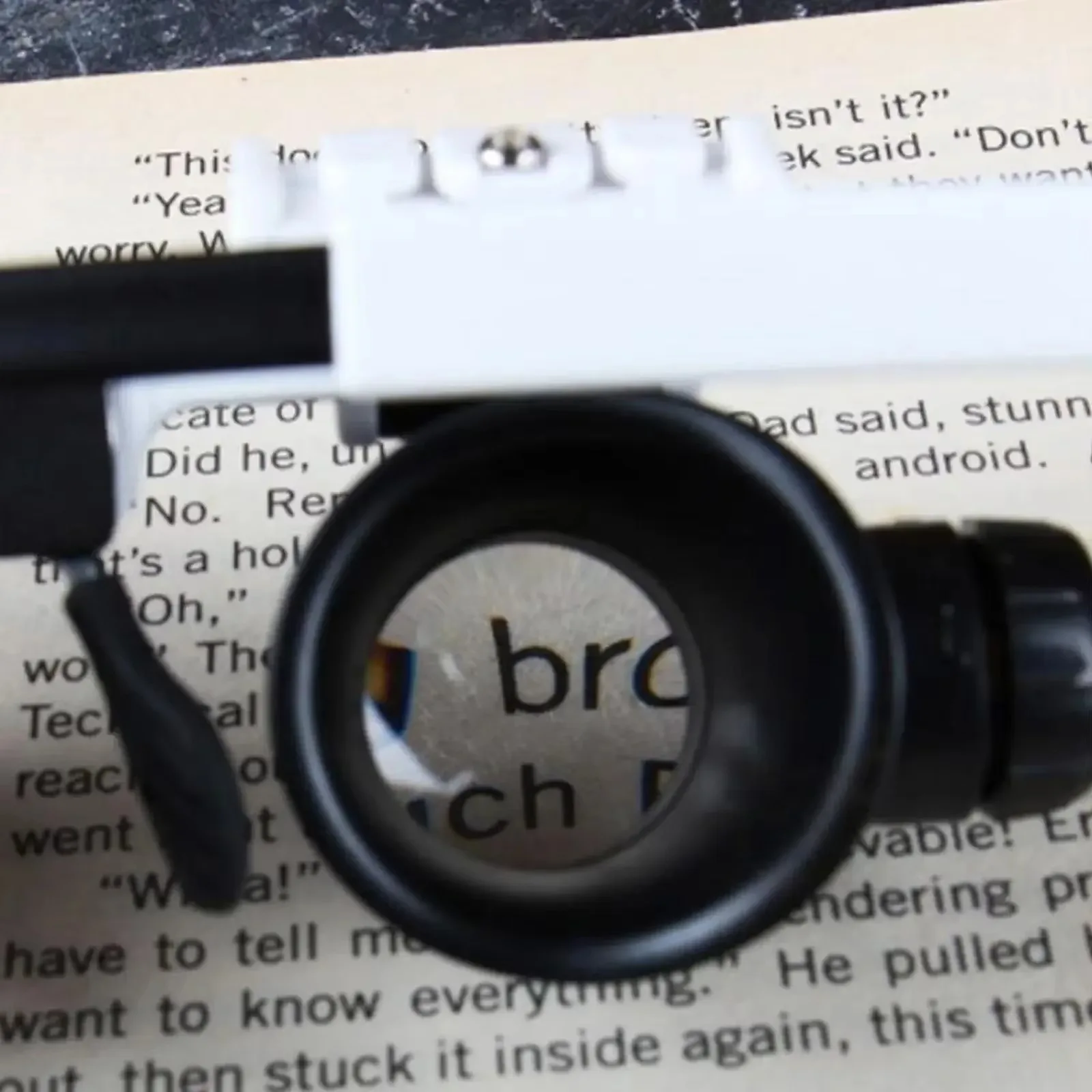 Watch Jeweler Repair Magnifier Head-Mounted Headband Adjustable Magnifying Head Eye Glasses Loupe Lens 8X 15X 23X