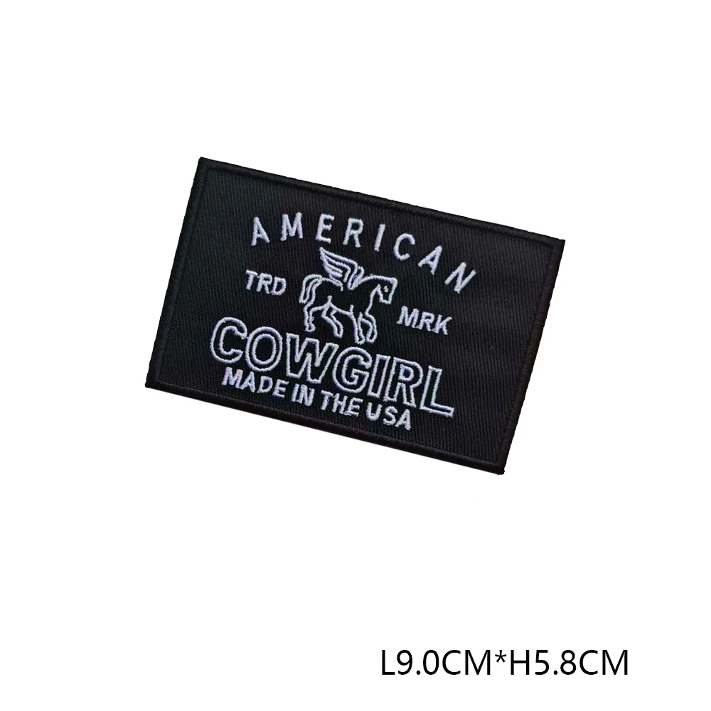 Carnival White Letters Embroidered Iron On Patch Applique Diy Name Badge Alphabet Patches For Clothing Bag Accessories