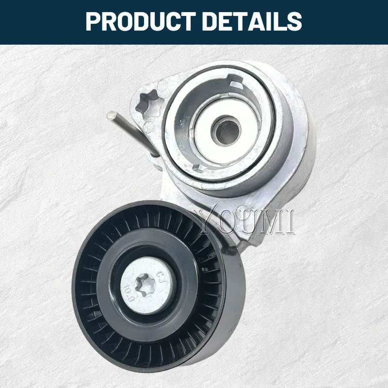 11287549589 11287505566 Drive Belt Tensioner For BMW E60 E64 E63 E66 X5 E53 550i 650i 645Ci 735Li 745Li 760Li 4.4i 4.8is N62 N73