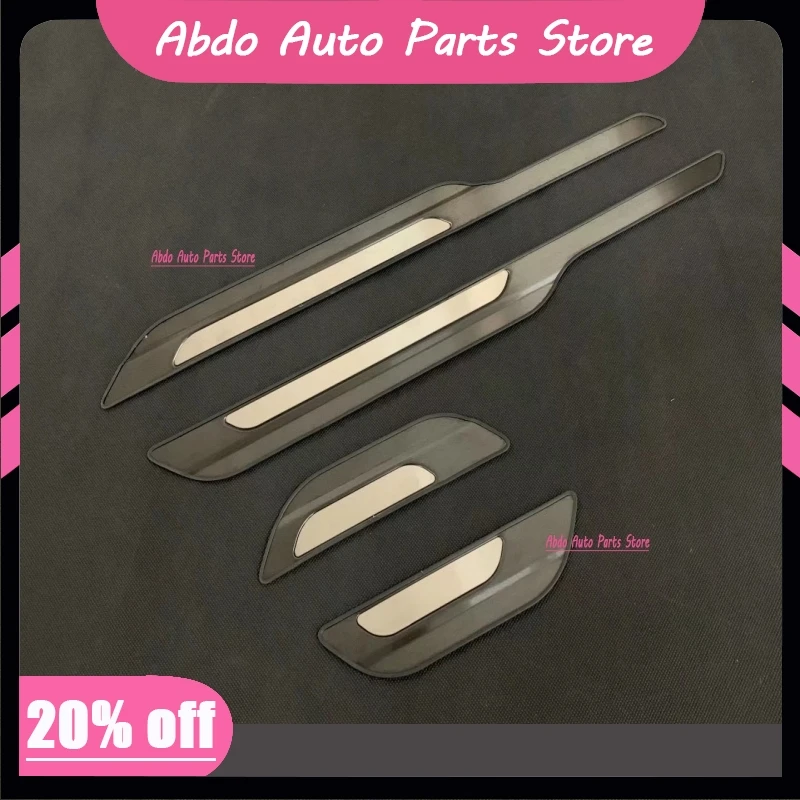 Abdo For Toyota Corolla Hatchback Sedan Touring Sports Suzuki Swace 2019-2022 Steel Outside Door Sill Scuff Guard Threshold Cov