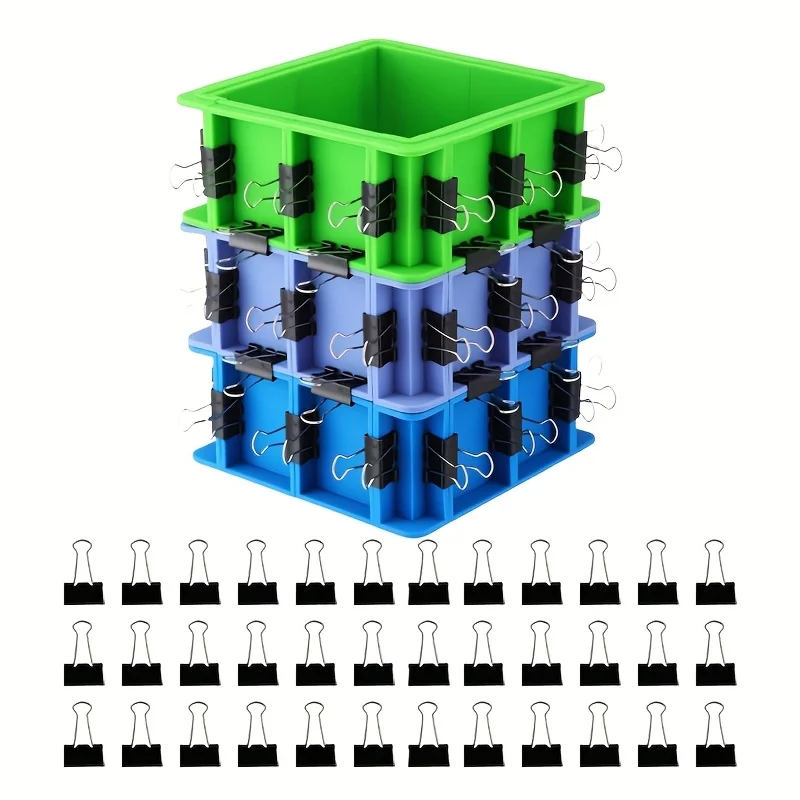 Versatile Multi-Shaped Silicone Candle Mold and Soap Mold-Variable 3D Cube and Cuboid Designs, DIY Handmade Decorative Supplies
