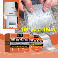 Super Waterproof Butyl Tape High Temperature Resistant Adhesive Tape Wall Pool Duct Roof Crack Repair Sealing Self-adhesive Tape