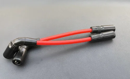 Imagen 2 del producto Línea de alto voltaje de encendido de bujía de motocicleta para Harley Sportster X48 V72 XL883 XL1200 accesorios de soporte de alto voltaje 883