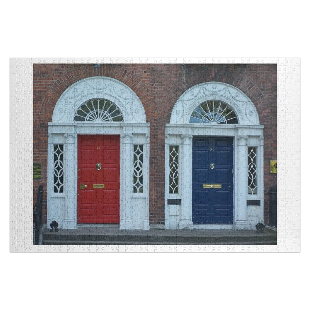 Georgian Doors Dublin Jigsaw Puzzle Personalized Gifts Custom With Personalized Photo Custom With Photo Puzzle