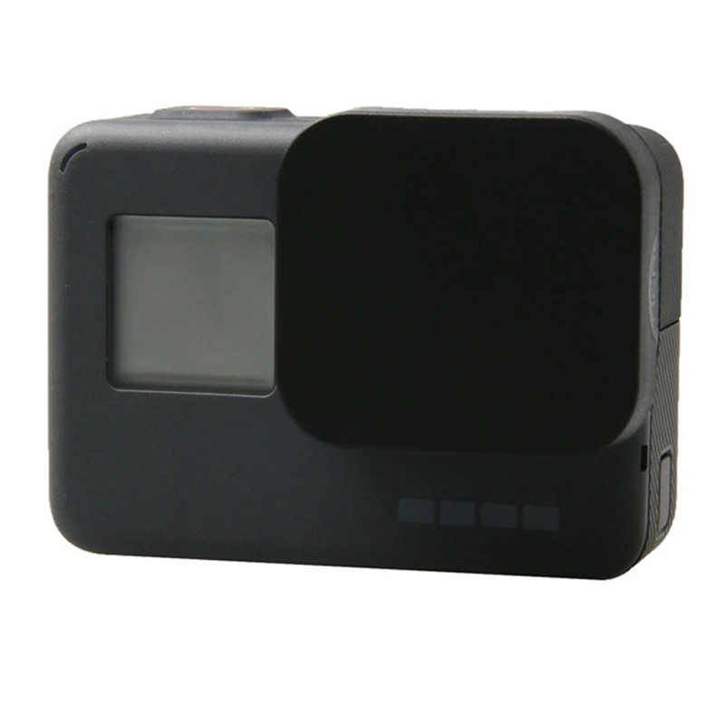 RISE-Silicone Lens Cap For Go Pro Hero 11 10 9 Black Anti-Drop Dust Resistance Lens Cover Protector For Go Pro Hero 9