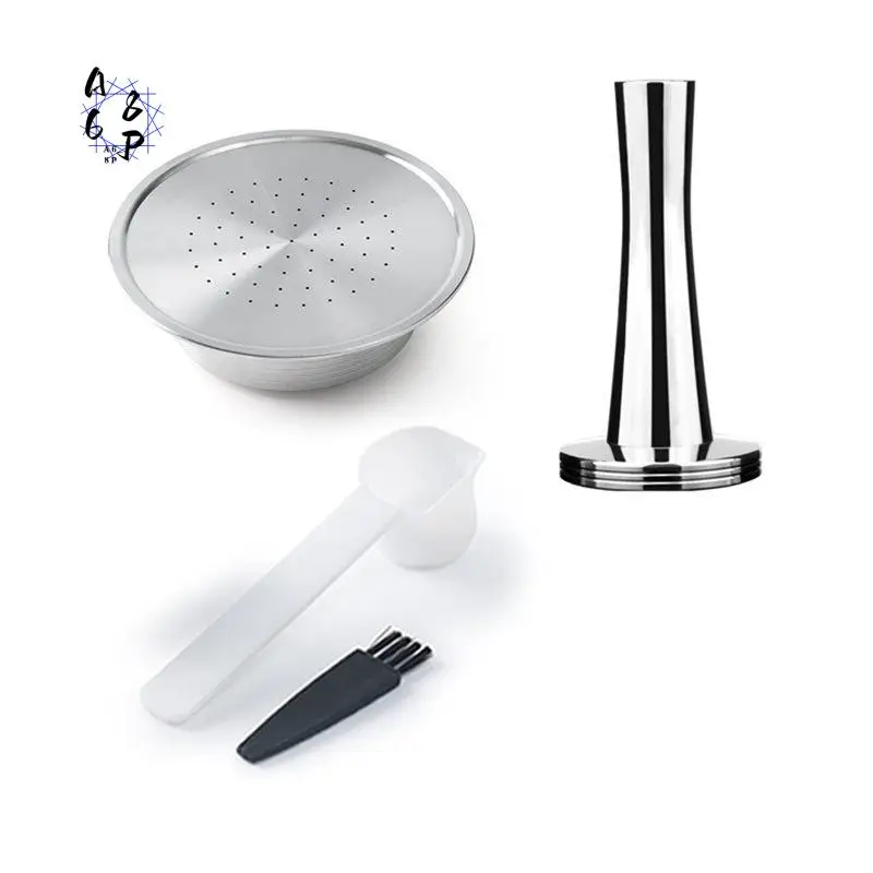 A68P-Coffee Capsule For Senseo HD7801 Coffee Maker Crema Refillable Filter Pod Stainless Steel Coffee Accessories