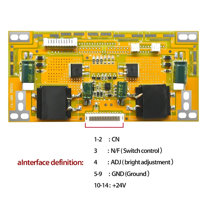 1 قطعة CA 388 العالمي الخلفية تيار مستمر مجلس ل 22-65 بوصة شاشة LCD LED تلفاز LCD رصد اللوحة الحالية