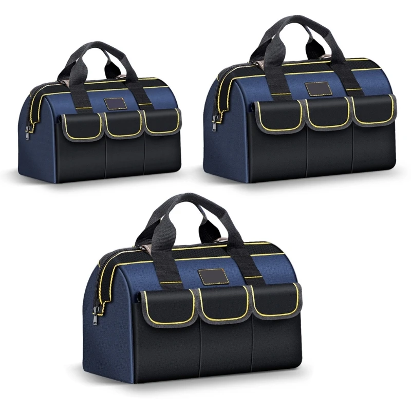 

13/16/18in Heavy Duty Tool Bag with Bottom Large Capacity Tool Storage Bag