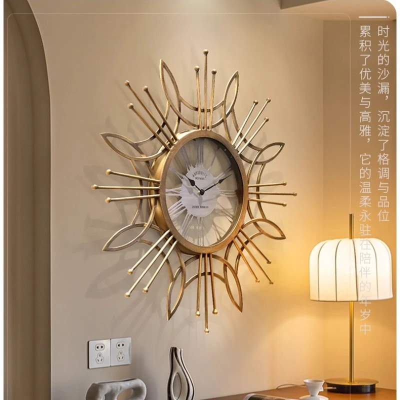 Nordic Art Wall Clock Living Room Creativity Digital Clock Restaurant Kitchen Corridor Wall Decoration Wall Clock Home Decor