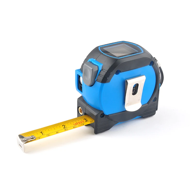 Wintape-Intelligent Laser Tape Measure, 3-in-1 Infrared Range Finder, Electronic Measuring Ruler, Steel Tape for Room