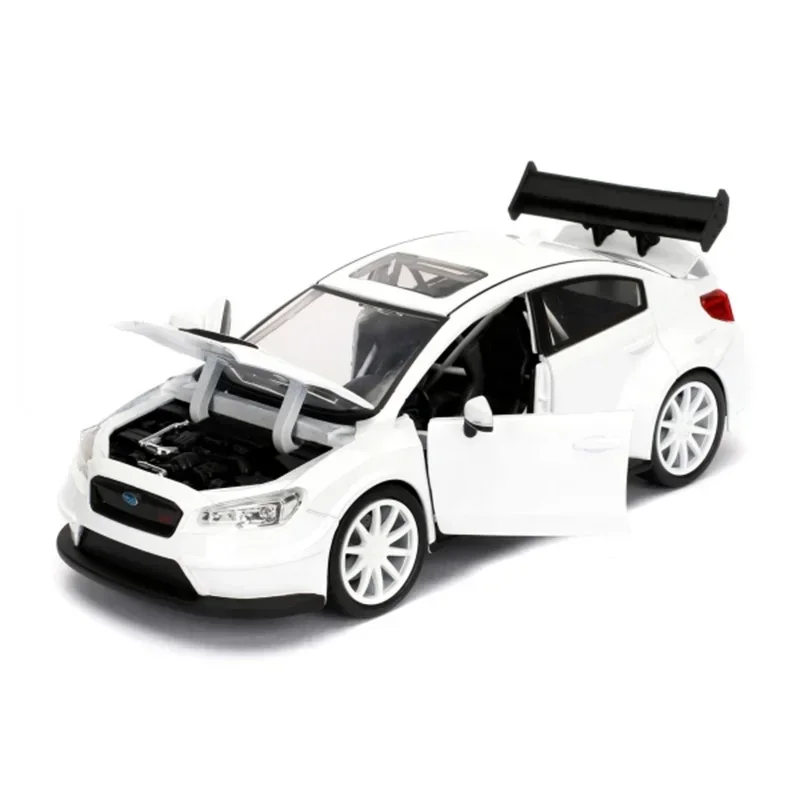 1:24 	 Mr. Little Nobody's 2015 WRX STI coche de juguete fundido a presión juguetes calientes de Metal colección de regalos para niños