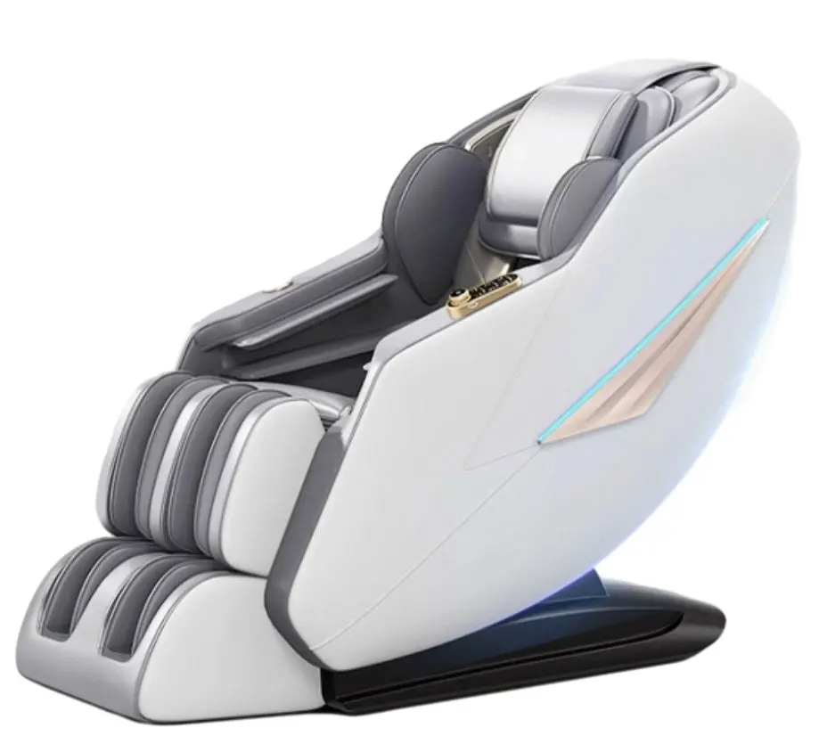 Top Selling Product Most 4D Zero Gravity Full Body Yellow Massage Chair with Heating Kneading in Stock