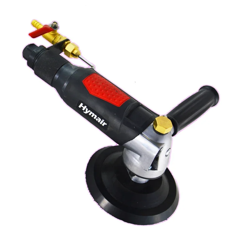 Professional 5 Inch Pneumatic Air Wet Sander Polisher Water Injection Stone Polishing Tool