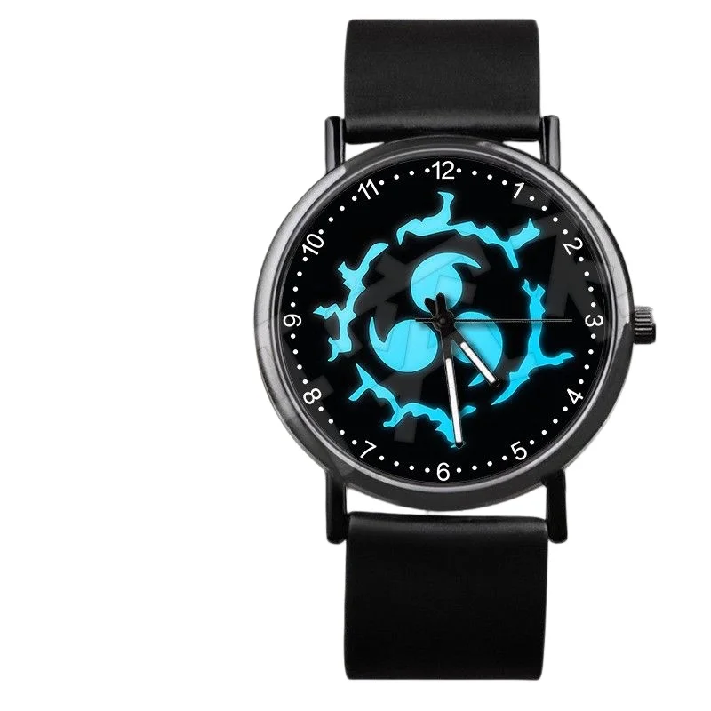 Naruto Cartoon Anime Merchandise Mangekyō Sharingan Uchiha Itachi, Sasuke, Naruto im gleichen Stil, kreative Studentenuhr als Geschenk – Detail 10