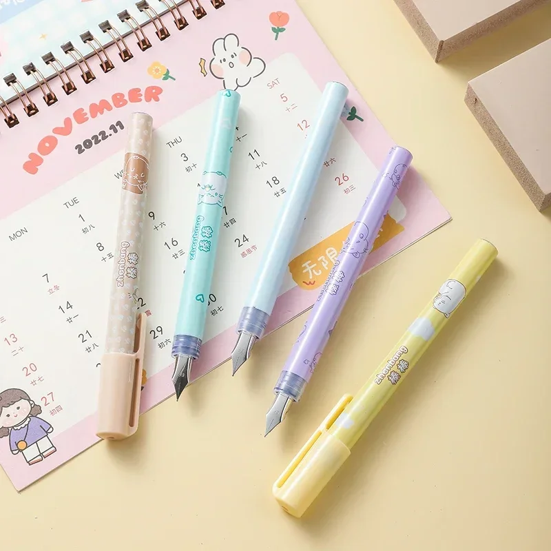 F1A Disposable No Need To Replace Ink Pen Writing Length about 1500m Cost-effective Beginner Writing Pen Office Study Supplies