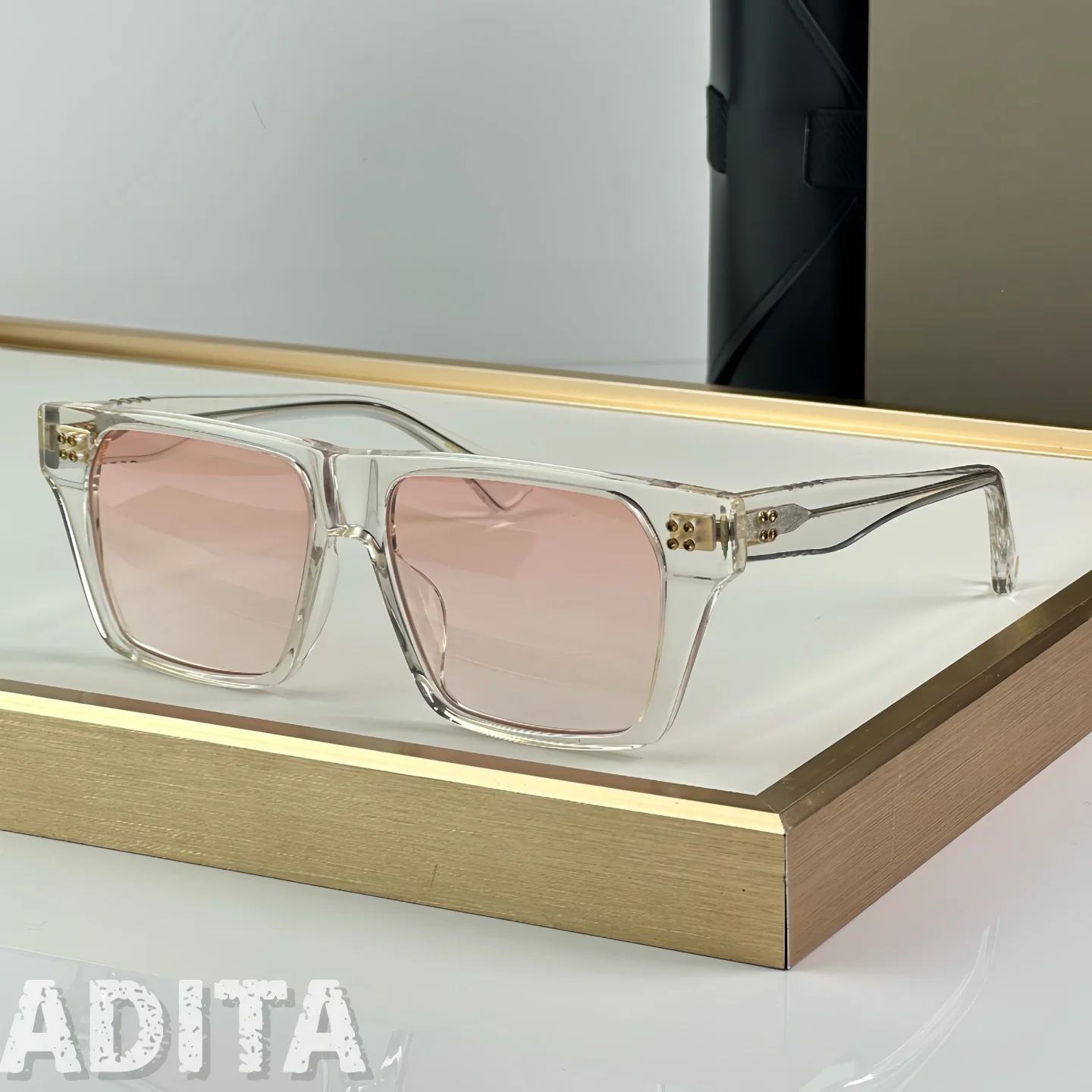 ADITA VENZYN DTS720 Top High Quality Sunglasses for Men Classic Women Luxury Brand Designer Fashion sun glasses UV400 With box