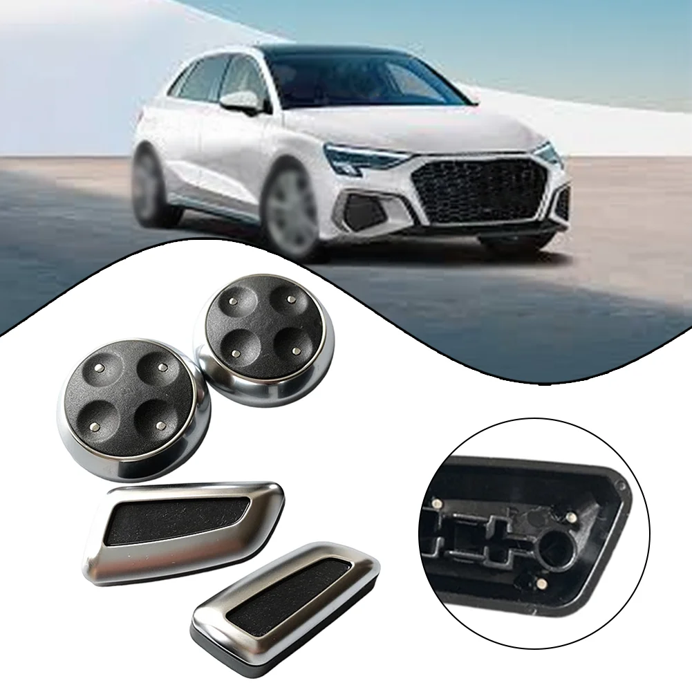 6pcs Car For Seat Adjustment Button Switch Knob Cover For A3 8V For A4 B8 For A5 For A6 C6 C7 For Q3 For Q5 For Tiguan CC Interi