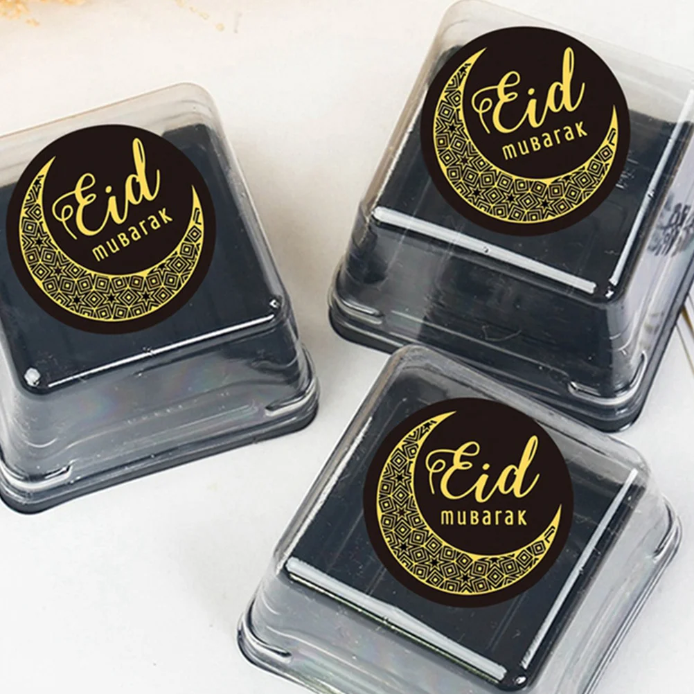

Sealing Stickers Self Adhesive Labels Practical Decals for Gift Boxes Envelopes Paper Bags Eid Theme Strong Adhesion