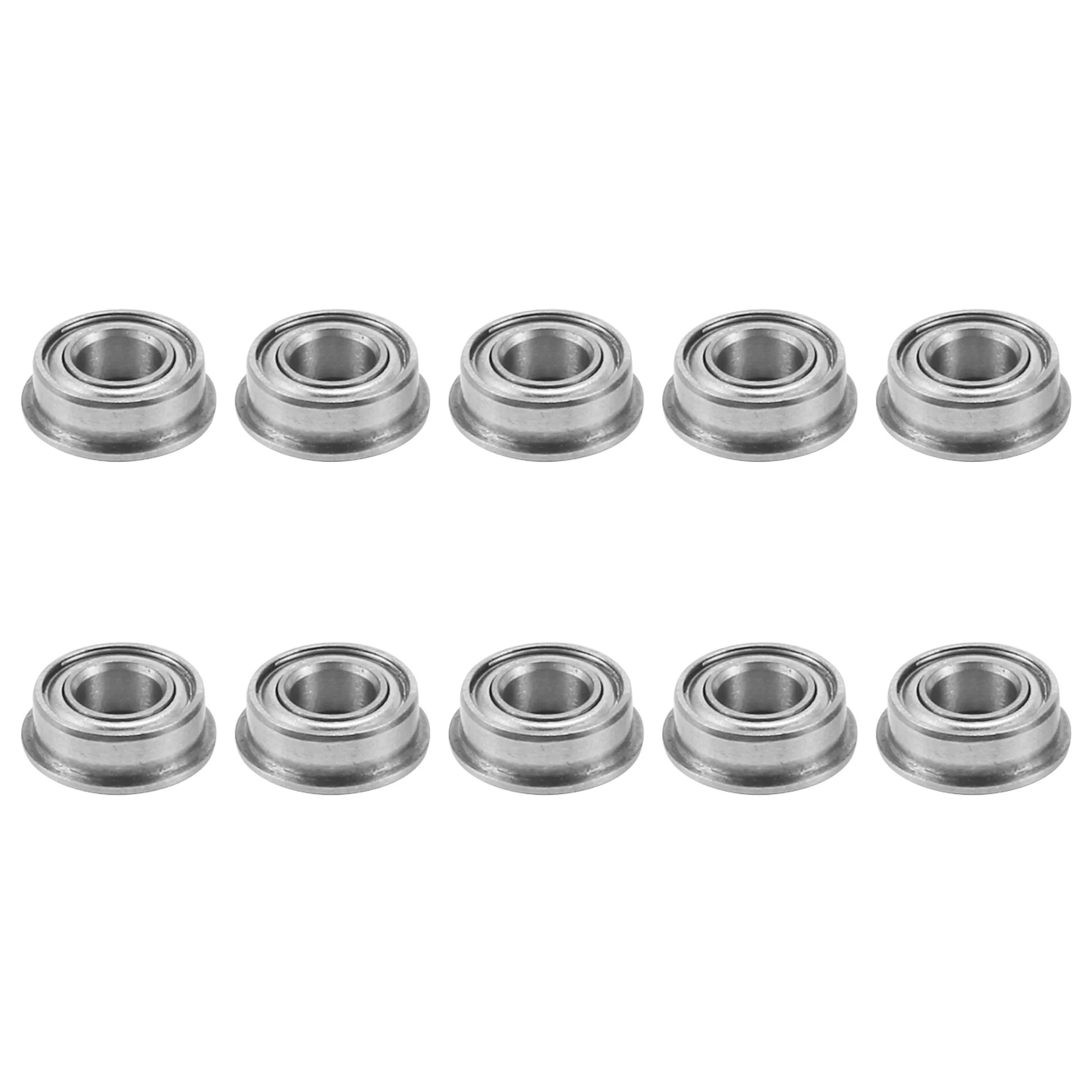 10PCS MF84ZZ LF840ZZ Shielded Flanged 4 x 8 x 3MM Model Ball Flange Bearing