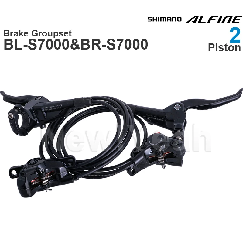 SHIMANO ALFINE S7000/S700 Hydraulic brakes Groupset BR-S7000 BL-S7000 Front Rear 2 Piston Disc Brake Grupo for MTB