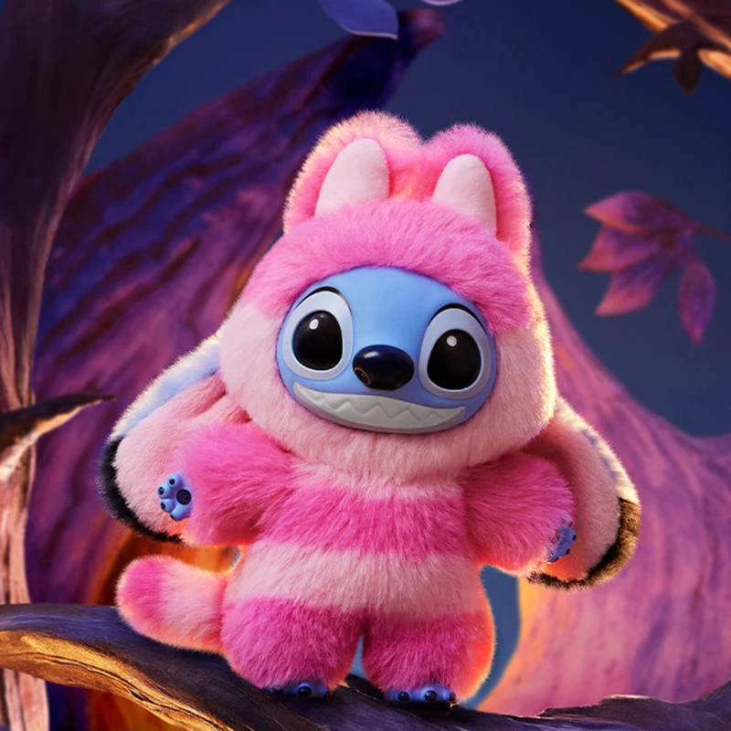 

Authentic Pop Mart Disney Stitch Adventure Series Vinyl Plush Pendant Blind Box Cute Toys Surprise Gifts For Girl