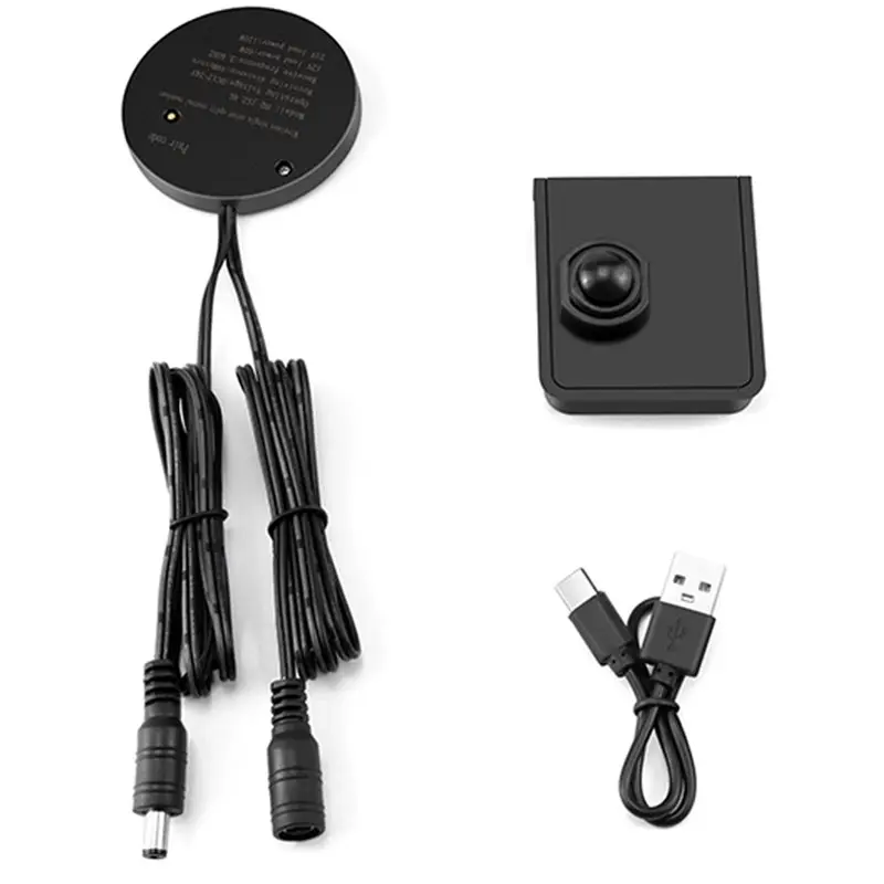 

[AAAE 2026] Беспроводной передвижной датчик движения PIR с USB-зарядкой, DC12V-24V, работает с приемником, возможность подключения нескольких устройств