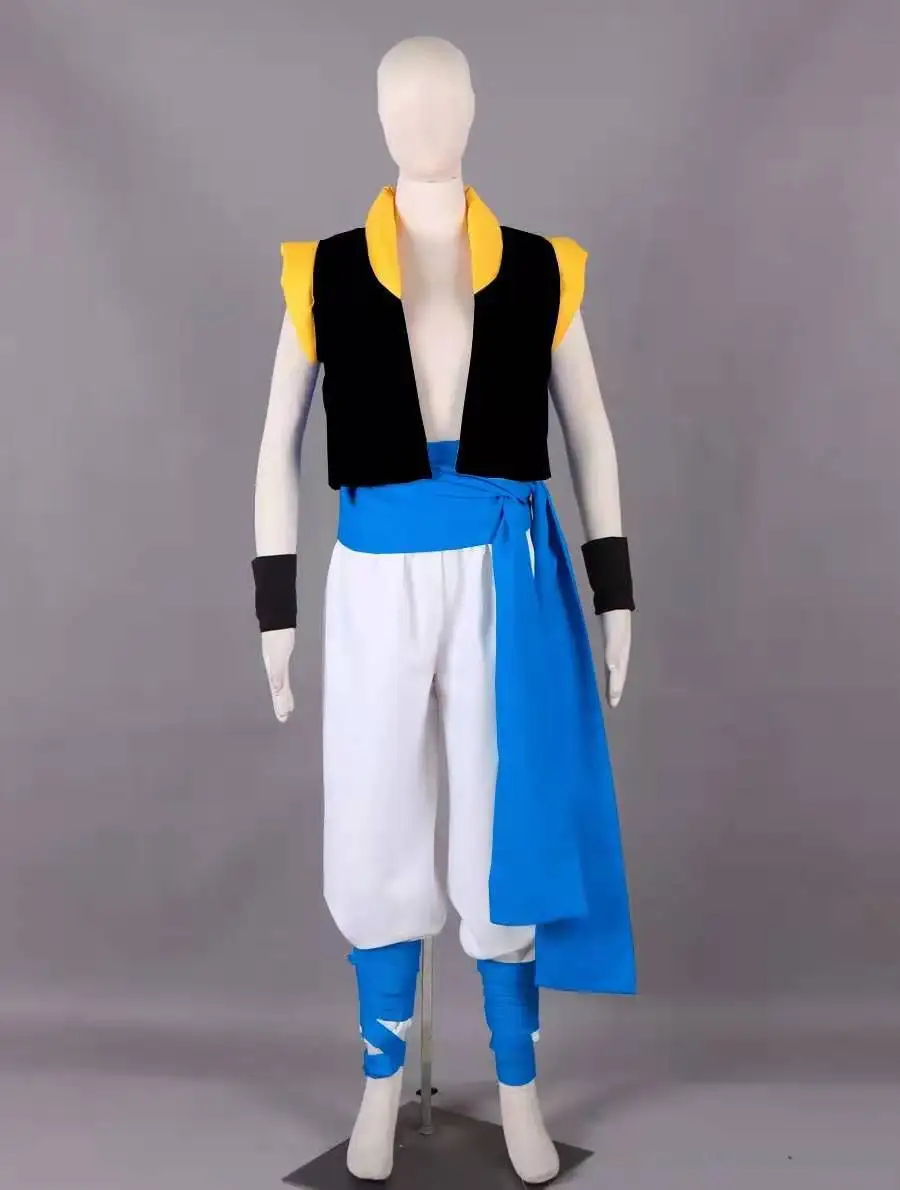 Anime Dragon Ball Z Cosplay Son Goten Trunks Woman Man Costume Adult Halloween Fancy Carnival Uniform Birthday Gift