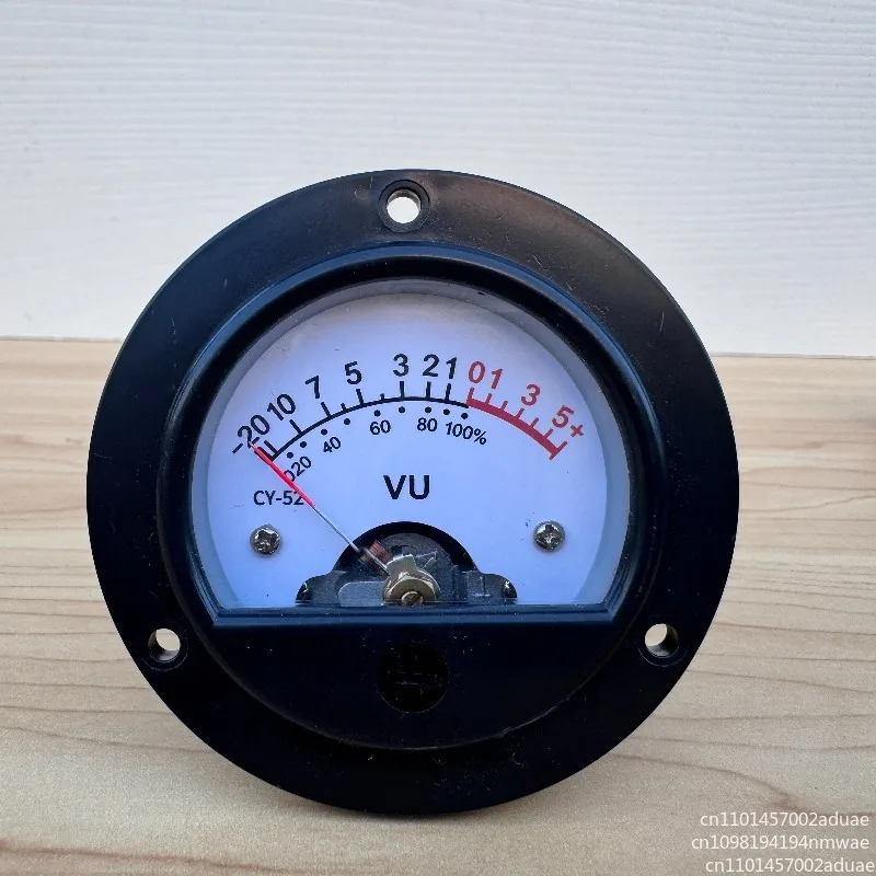VU level meter 52mm fever bile machine power amplifier DIY audio modified DB audio volume