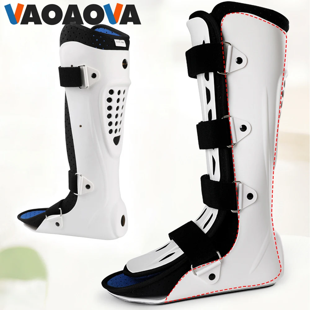 

Professional Ankle Brace Support for Sprain Recovery, Orthopedic Walking Boot with Strap for Fracture & Tendonitis (Left/Right)