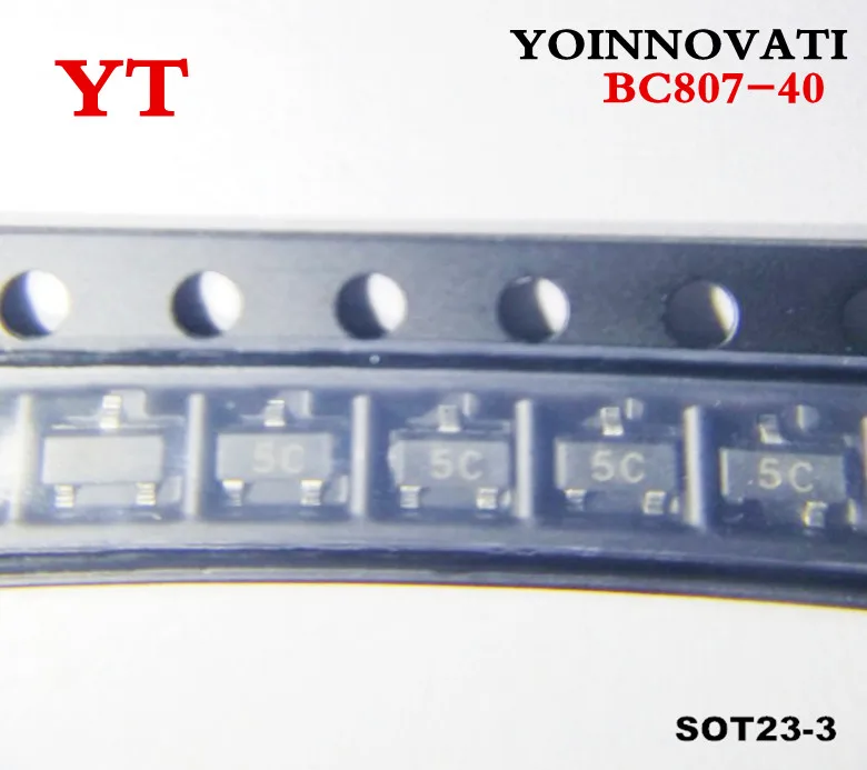 100pcs/lot BC807-40 BC807 807-40 5C SOT-23 IC  best quality.