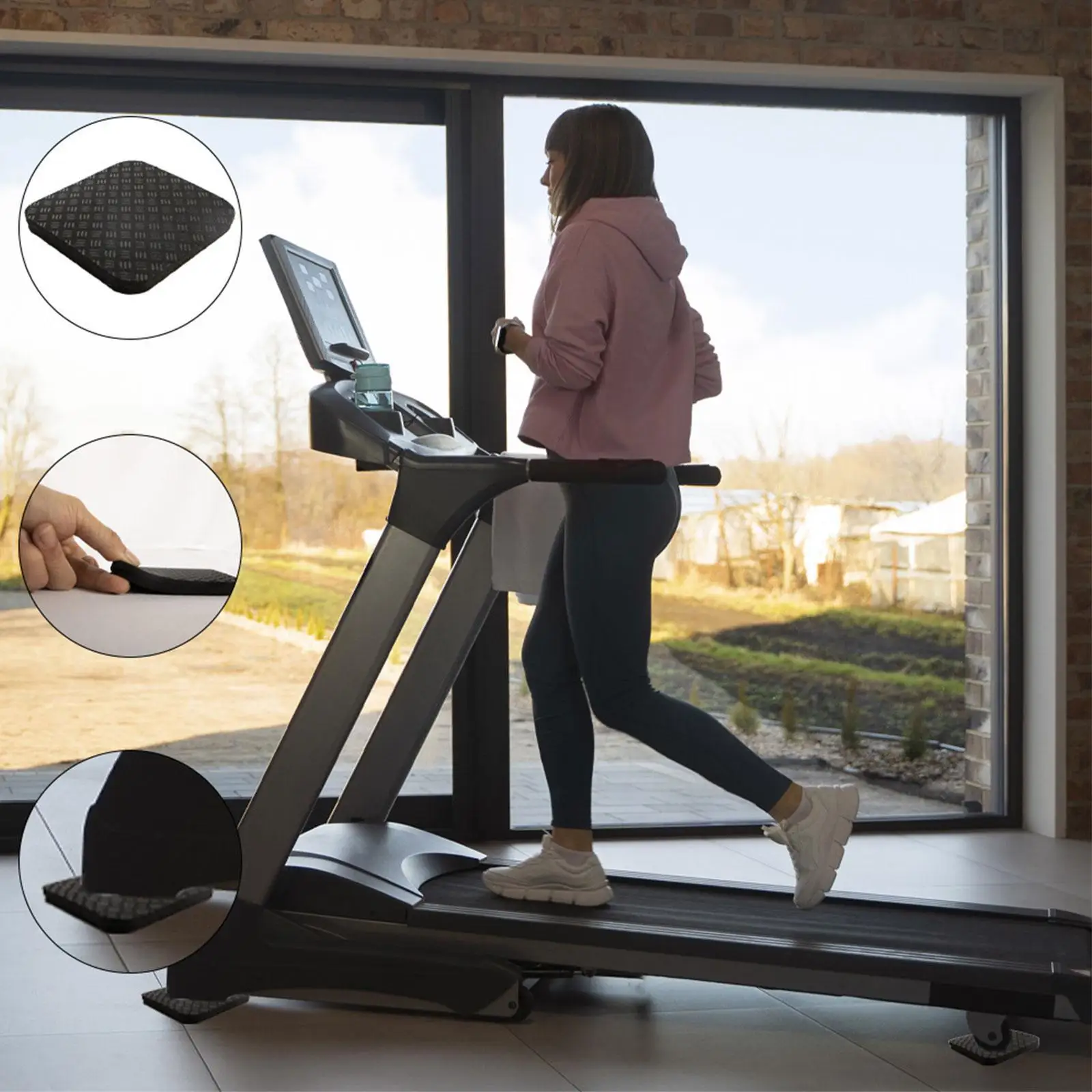 

Подушка для беговой дорожки Подушка для беговой дорожки Тренажерное оборудование высокой плотности Коврик для стационарных велотренажеров Тренировочные скамейки