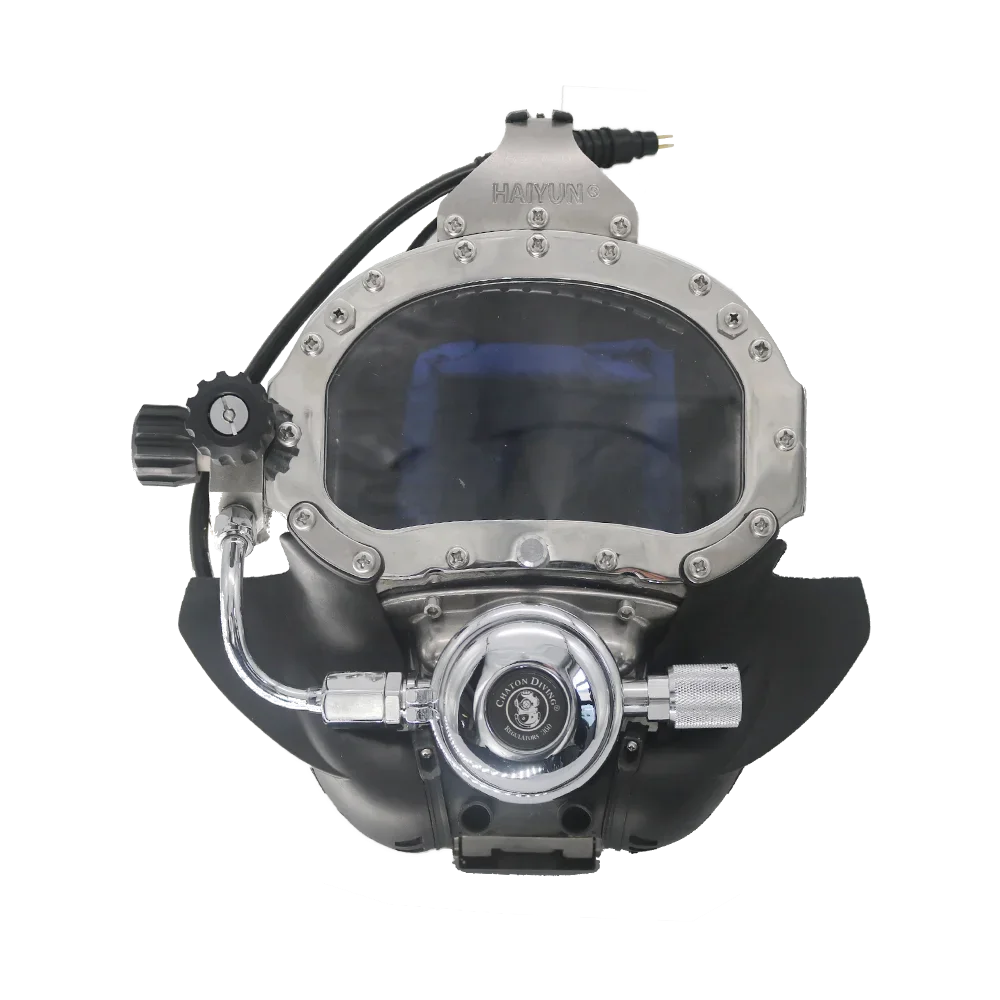 Factory Direct Stainless Steel Diving Helmet Commercial Diving Helmet Hard Diving Helmet