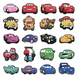 20pcs Cars Shoe Decorations Shoe Accessories Charms For Clogs Bogg Bag Bubble Slides Sandals
