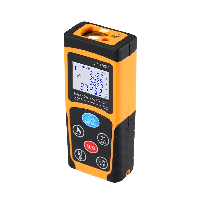 Jufune laser distance meter 329ft 395ft 493ft rangefinder trena laser tape range finder build measure device ruler test tool