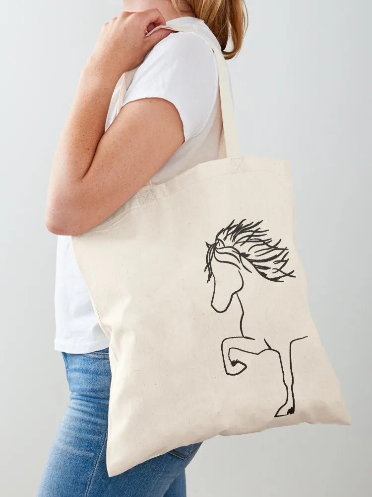 

King Kolbi Bright Stylish Icelandic Horse Merch for Horse lovers Tote Bag Gift bag reusable shopping bags