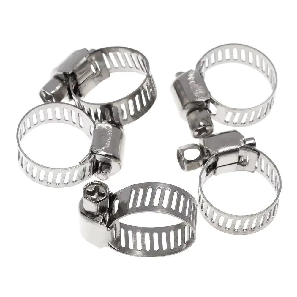 

3-20PCS pcs New Sealing Hardware Exhaust Welding Pipe Clip Hose Clamps T Bolt Stainless Steel