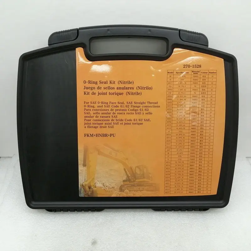 

construction machinery parts 270-1528 O-Ring Kit fits for CAT Excavator Seal Kit 2701528 o ring box XMVP