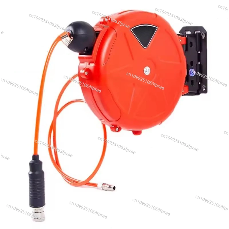 10M PU trachea self-contraction automatic telescopic pipe reel automatic reel air drum hanging pipe reel