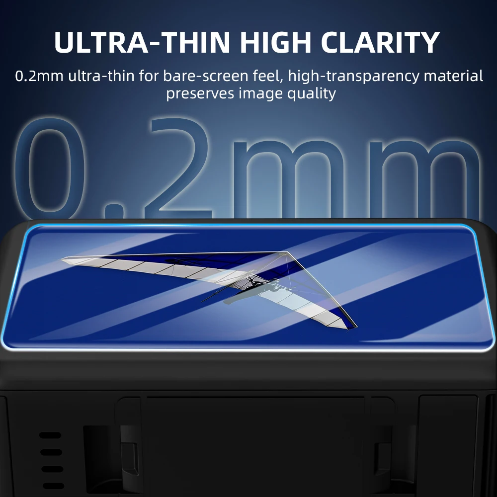 Folia ochronna Flymile do DJI Osmo Action 6, ultra-światła przezroczyste szkło hartowane, folia ochronna na obiektyw kamery do akcesoriów Action 6