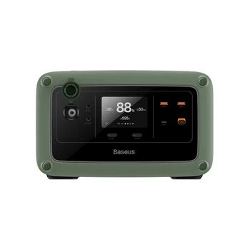 Baseus 에너지 스택 디지털 휴대용 에너지 스테이션용 에너지 저장 전원 공급 장치, 600W (CN/EU 220V)