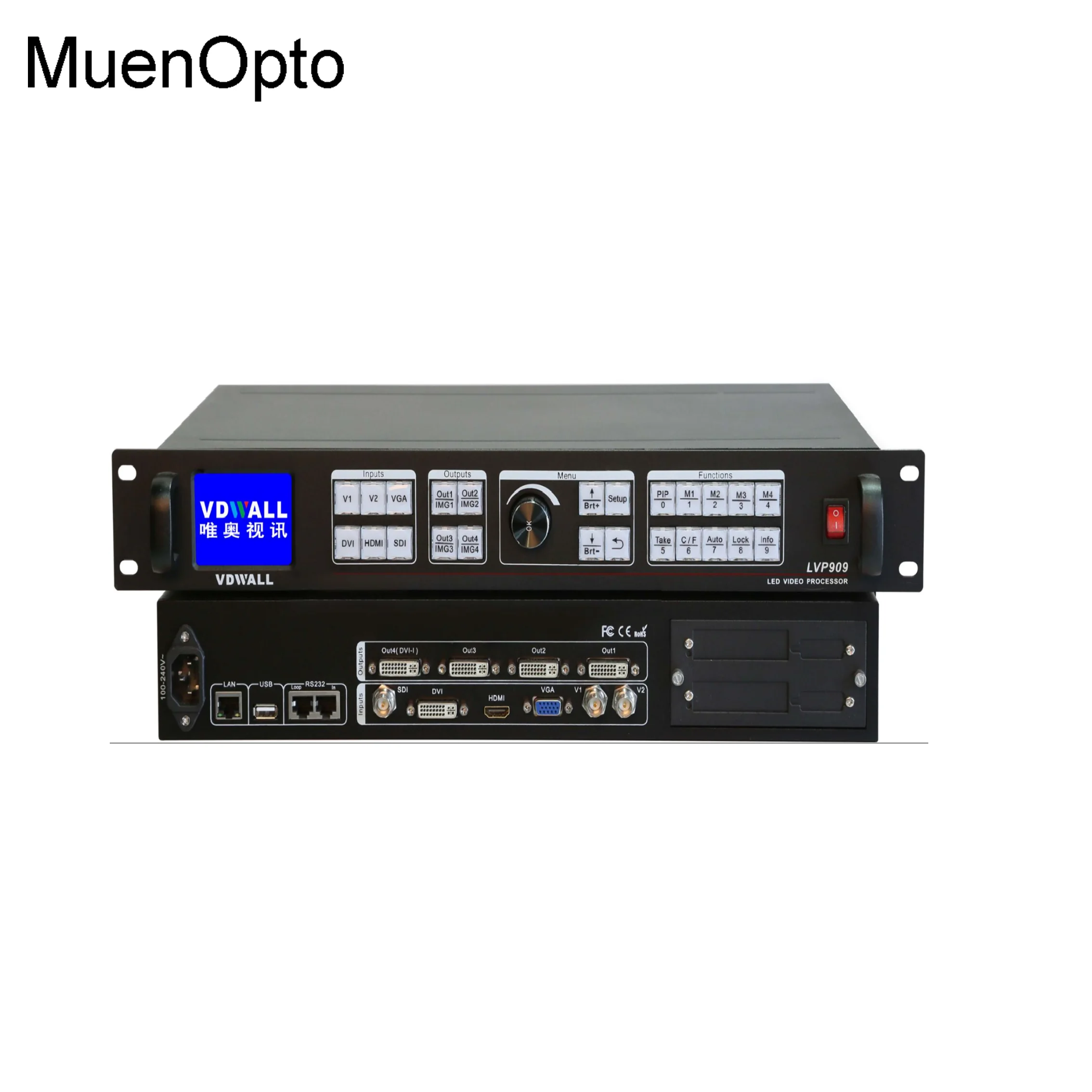 

LVP909 series LED HD video processor Muen Led LVP909