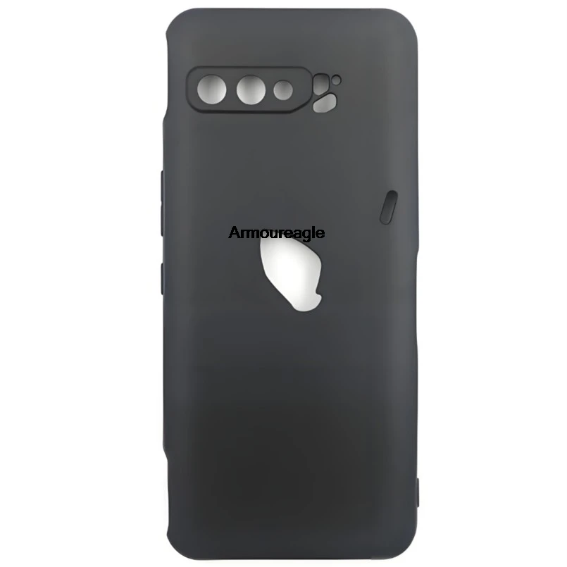 

Черная матовая защитная пленка для ROG Phone 3 ZS661KL, чехол для задней панели телефона, мягкие силиконовые чехлы из ТПУ, чехол-щит