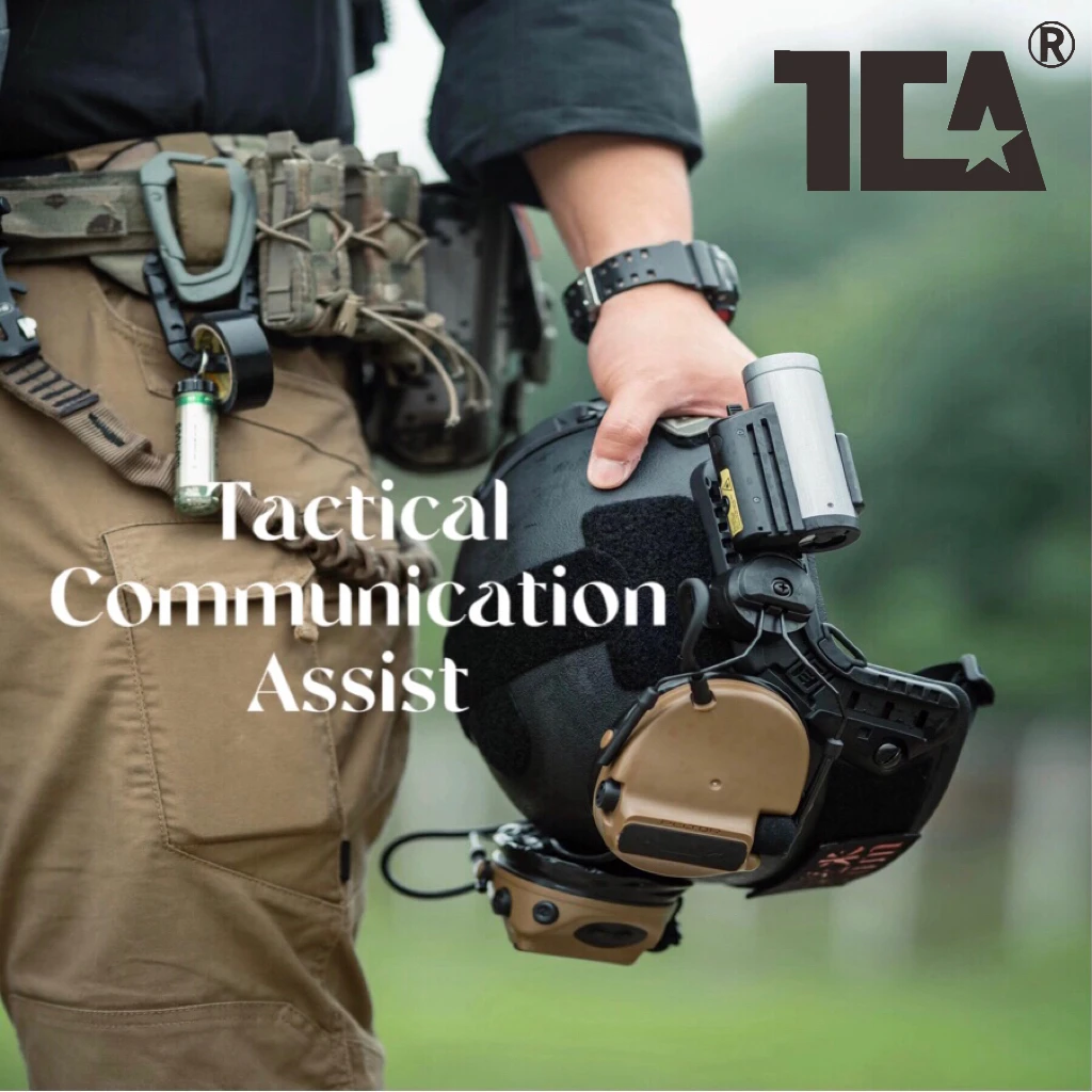 Tca Tactical Production Agc Algorithm Earphones Helmets Hanging Tactical Belts Original Inscription C3 Continuous Pitch Fidelity