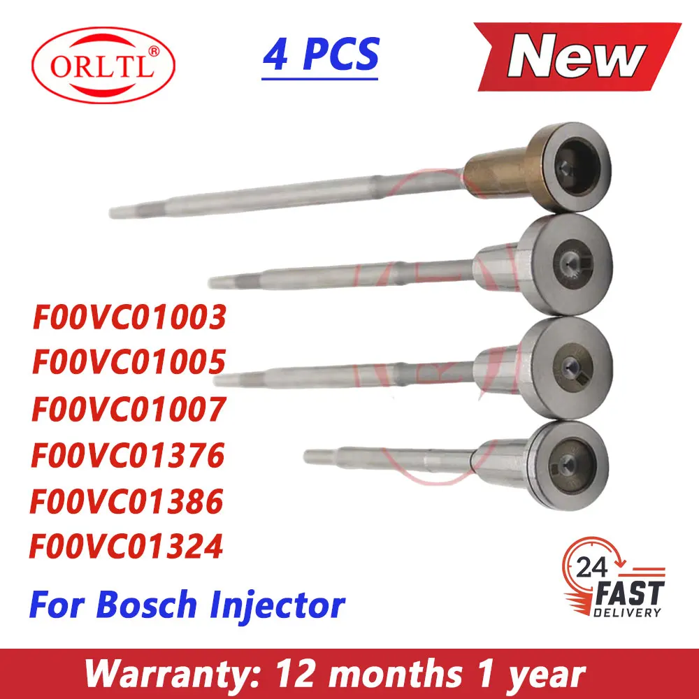 

4PCS New F00VC01003 F00VC01005 F00VC01007 F00VC01376 F00VC01386 F00VC01324 For BOSCH Injector Control Valve