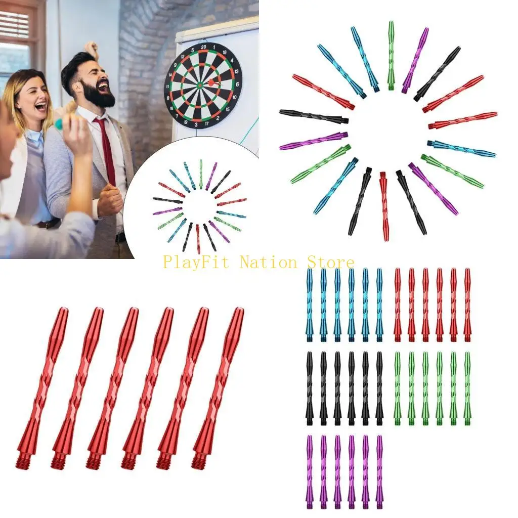 

242F 6pieces Texture Shafts Aluminum Rods Enhances Game Performances