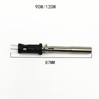 New plug-in 90W 120W universal high-frequency sterling silver vortex heating core three pin in-line