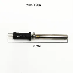 New plug-in 90W 120W universal high-frequency sterling silver vortex heating core three pin in-line