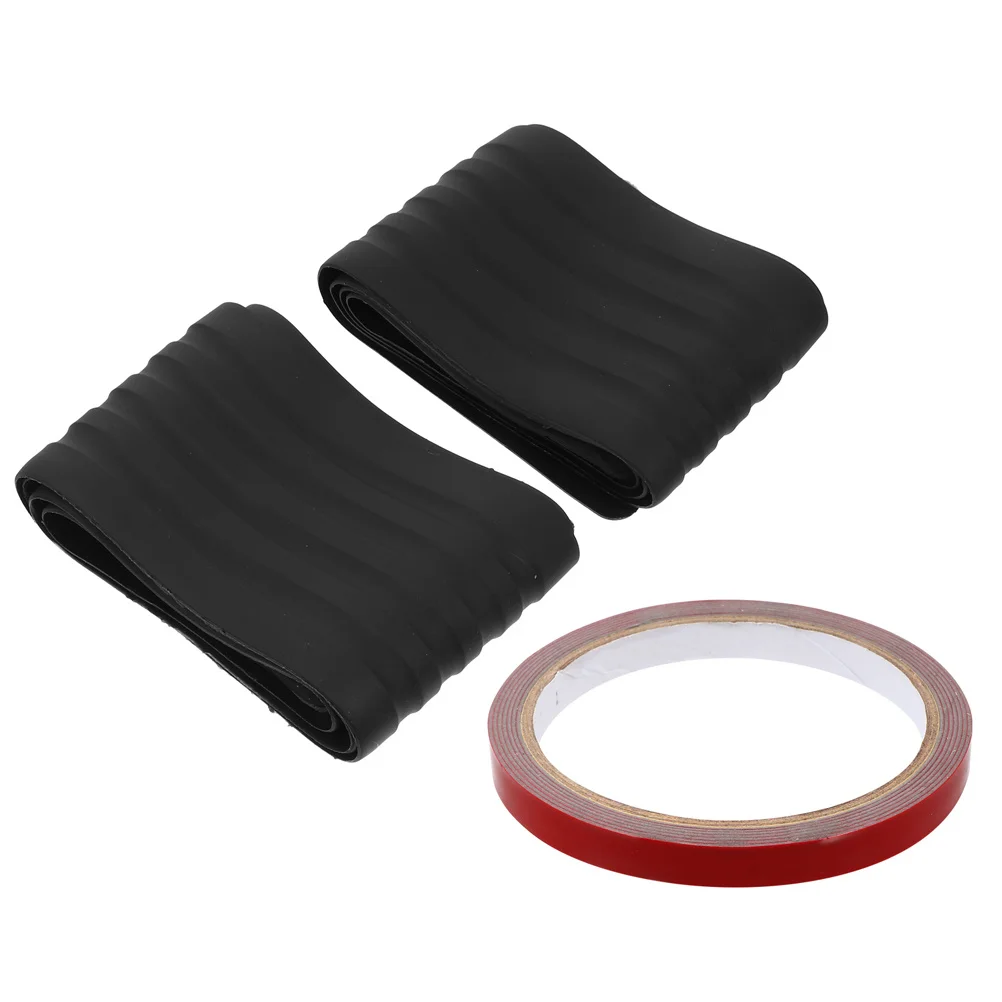 

2 Pcs Car Bumper Guards Rear Strip Truck Protector Anti-collision Strips for Cars