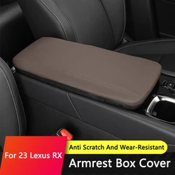 TAJIAN Car Armrest Cover Cushion Leather Modification Trim Dust-Proof Pad Mat ProtAutomotive Interior Supplies For 2023 Lexus RX